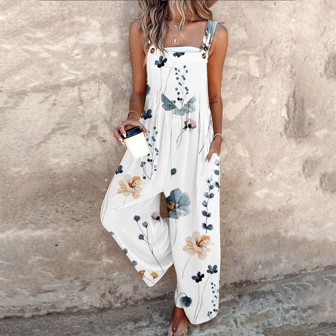 Bella - Comfortable Printed Overalls