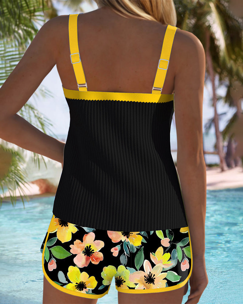 Aitana - Elegant Two-Piece Tankini Set