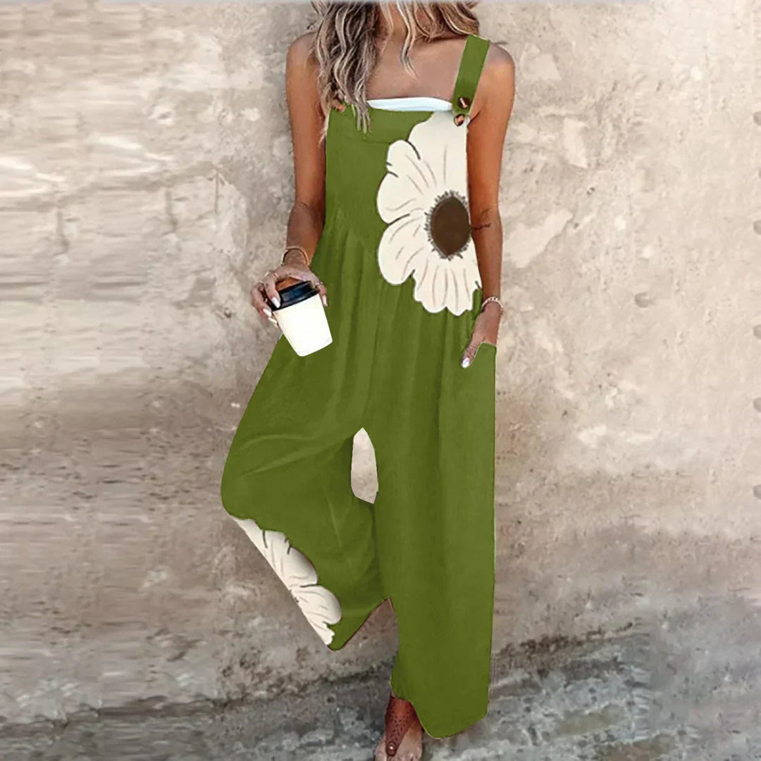 Bella - Comfortable Printed Overalls