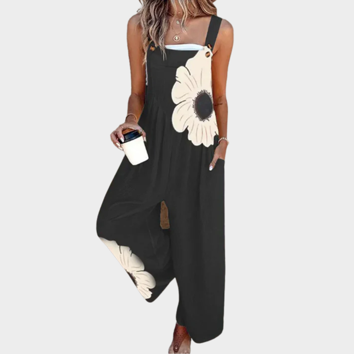 Bella - Comfortable Printed Overalls
